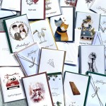 Kartki okolicznościowe hurt -25szt różnych kart